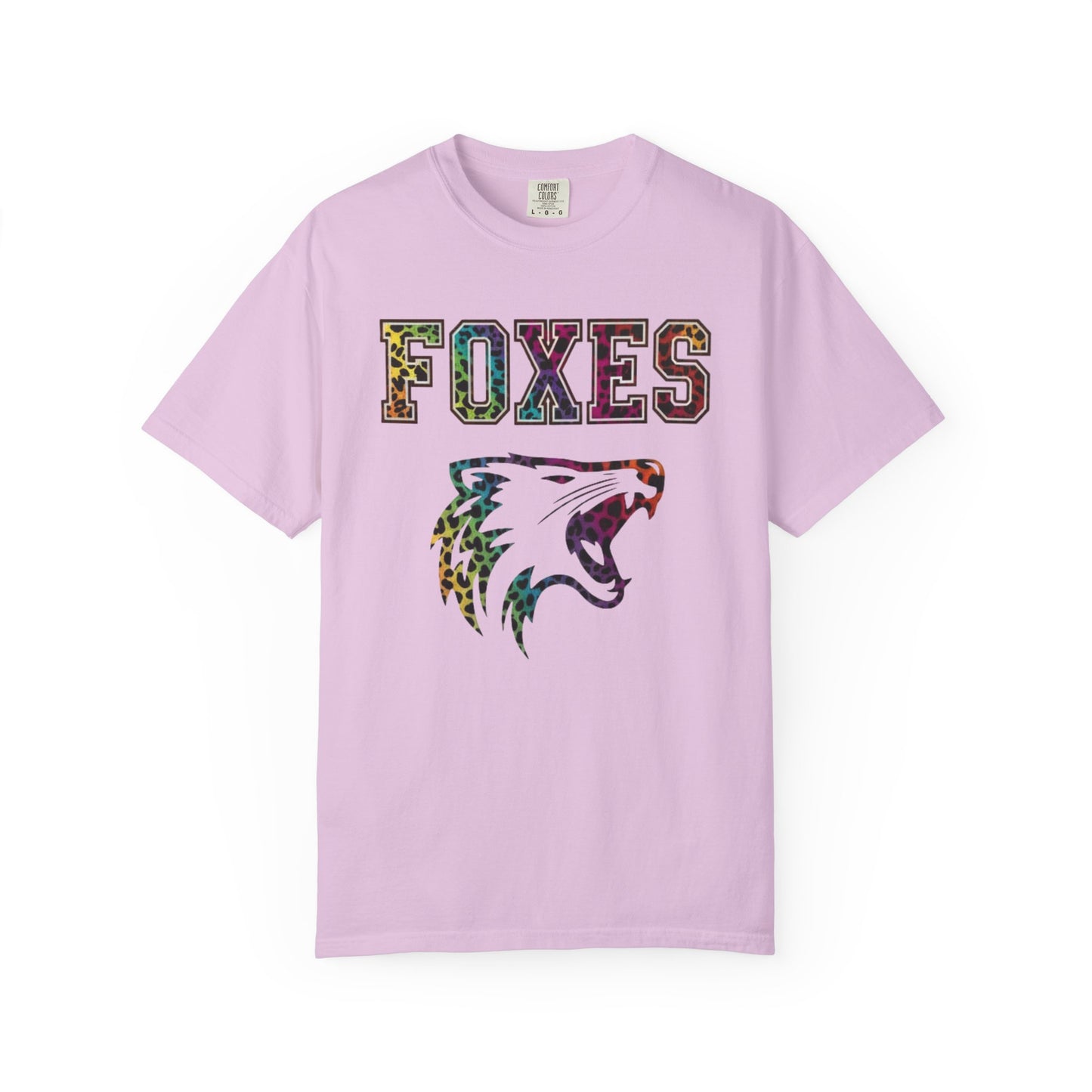 Foxes Leopard Mascot Tee