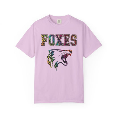 Foxes Leopard Mascot Tee