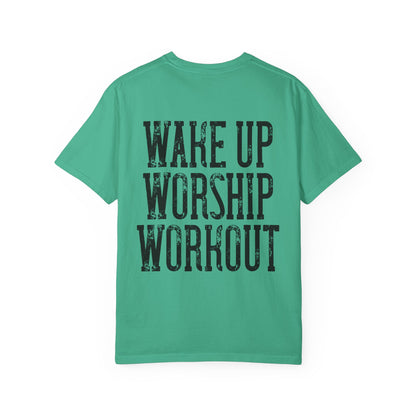 “Wake Up Worship Workout” - Front& Back