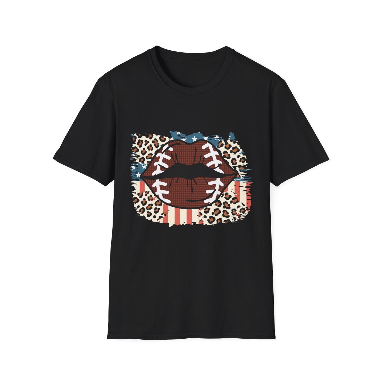 Football Lips Graphic Tee