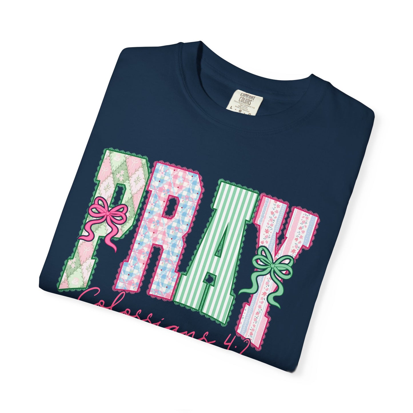 Pray Floral Graphic Tee