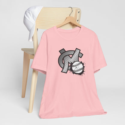 CM FOX BASEBALL UNISEX TEE