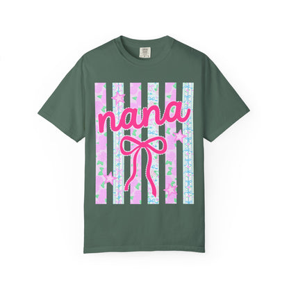 Nana Bow Stripe Tee