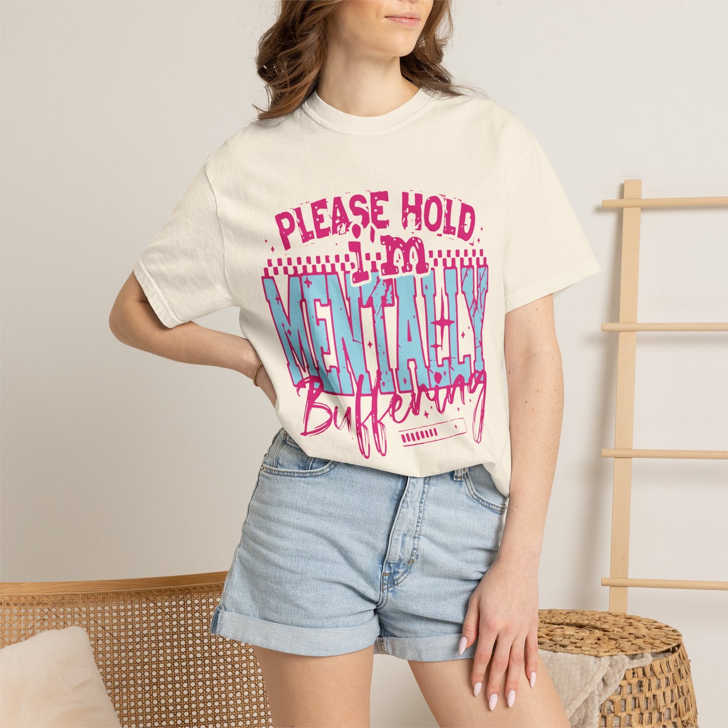 Please Hold I'm Mentally Buffering T-Shirt