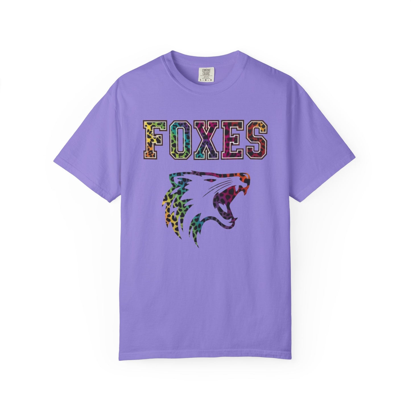 Foxes Leopard Mascot Tee