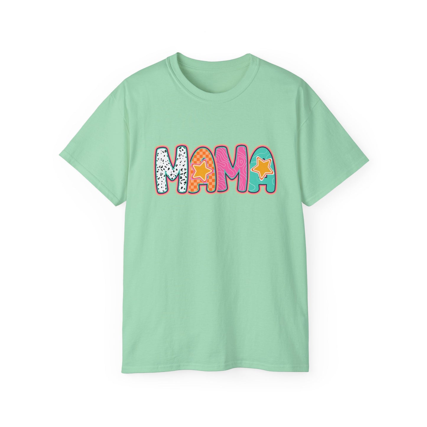 Mama Colorblock Graphic Tee