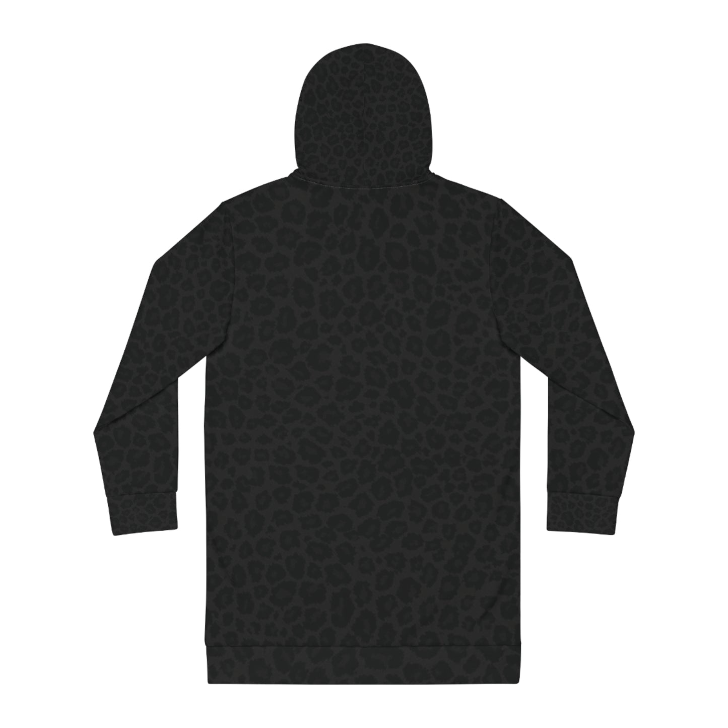 Leopard Hoodie Dress — Women's Sherpa Hoodie Dress