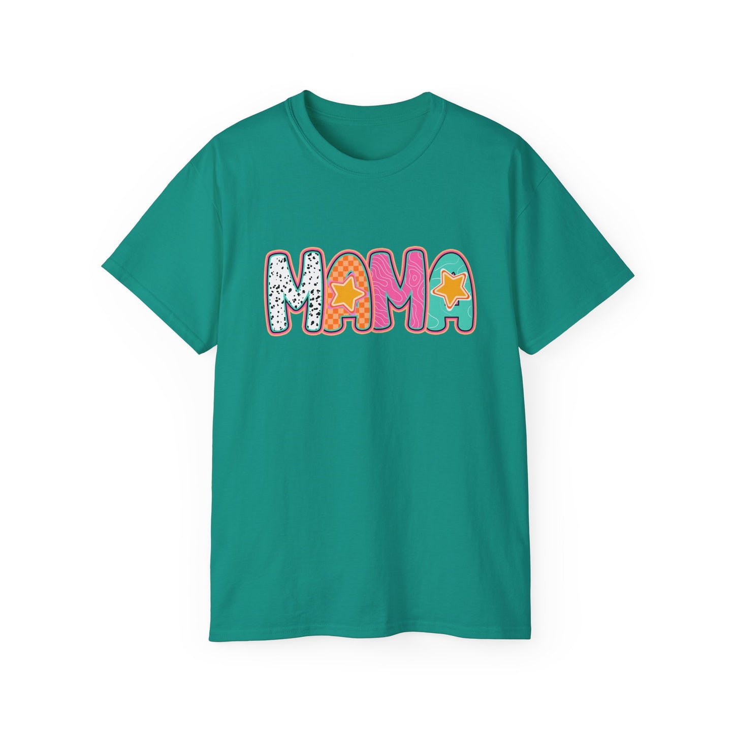 Mama Colorblock Graphic Tee