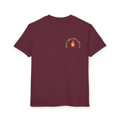 Summer Camp Kids T‑Shirt Front& Back