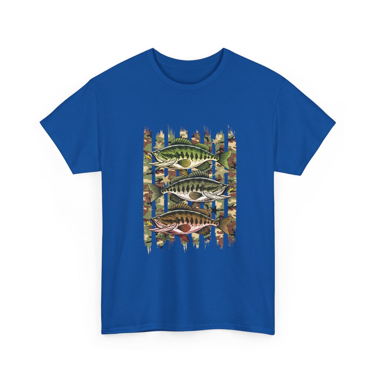 Fishing Bass Camouflage Tee