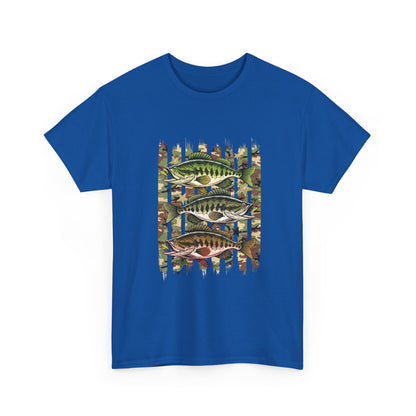 Fishing Bass Camouflage Tee