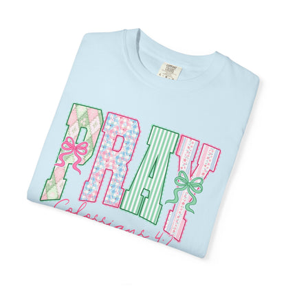 Pray Floral Graphic Tee