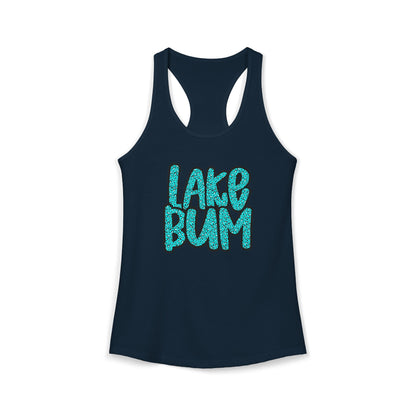Lake Bum Racerback Tank