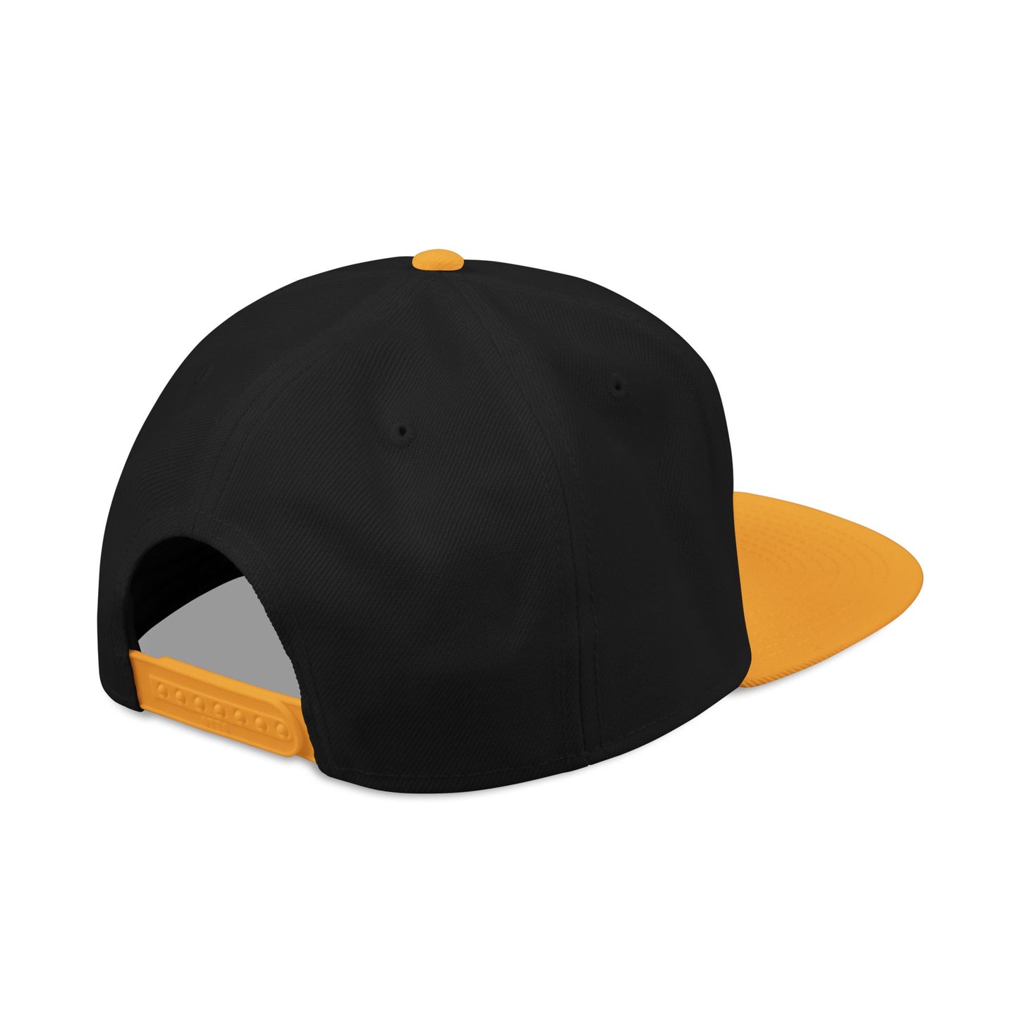Embroidered Distressed Flag Snapback Hat