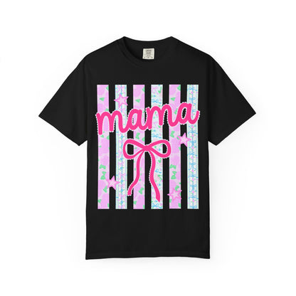 Mama Pink Bow Tee