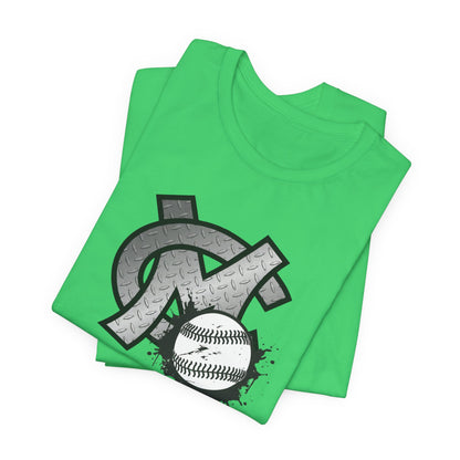CM FOX BASEBALL UNISEX TEE