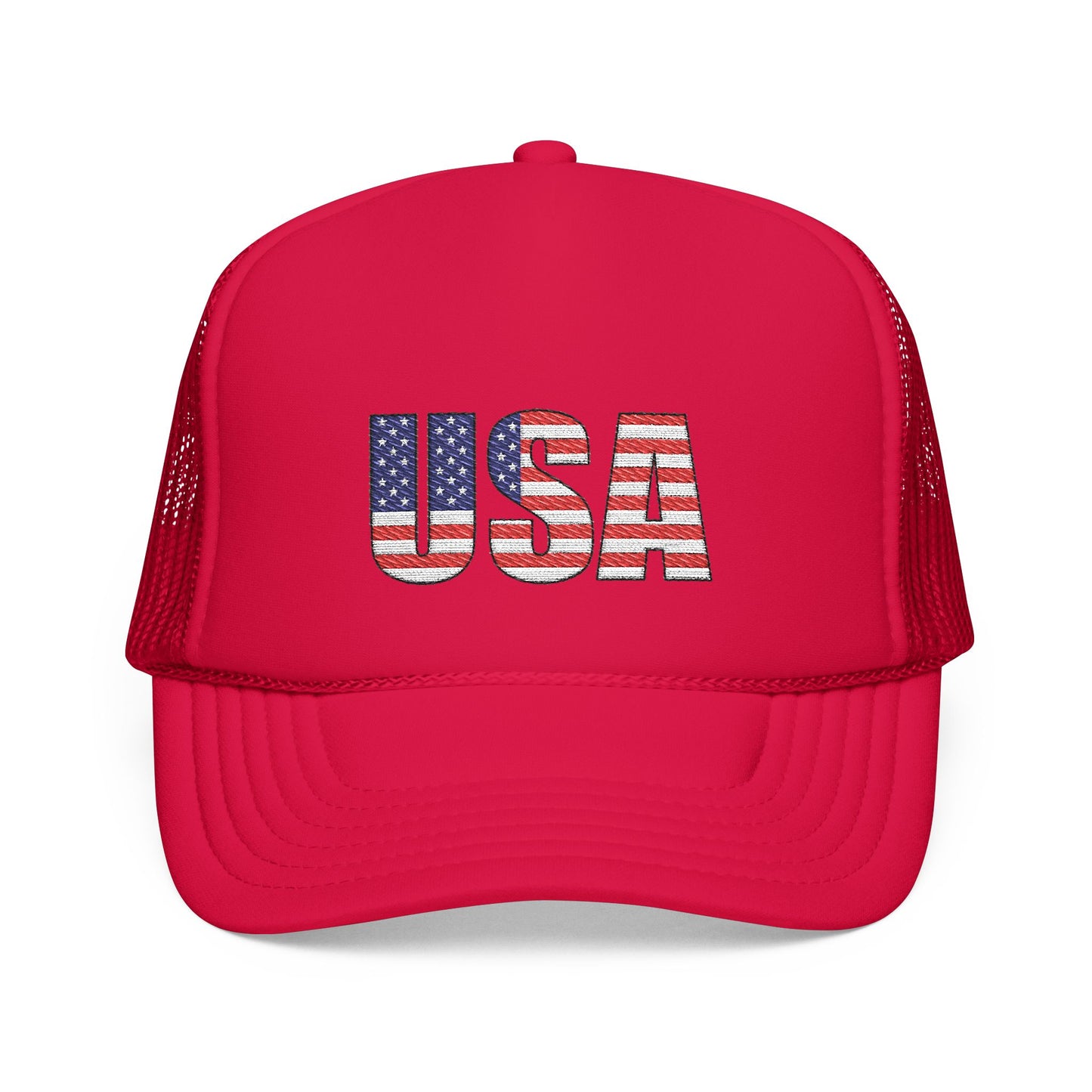 USA Flag Trucker Hat