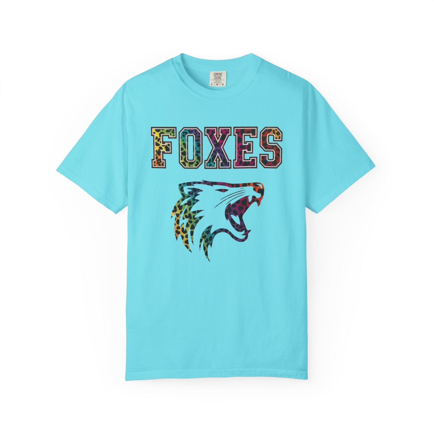 Foxes Leopard Mascot Tee