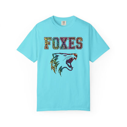 Foxes Leopard Mascot Tee
