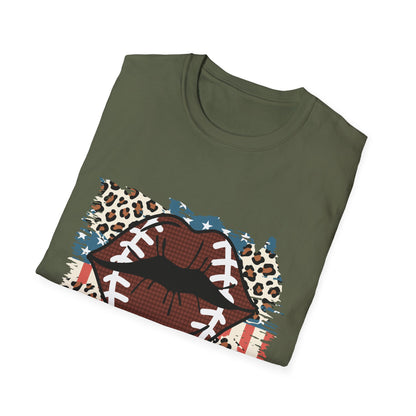 Football Lips Graphic Tee