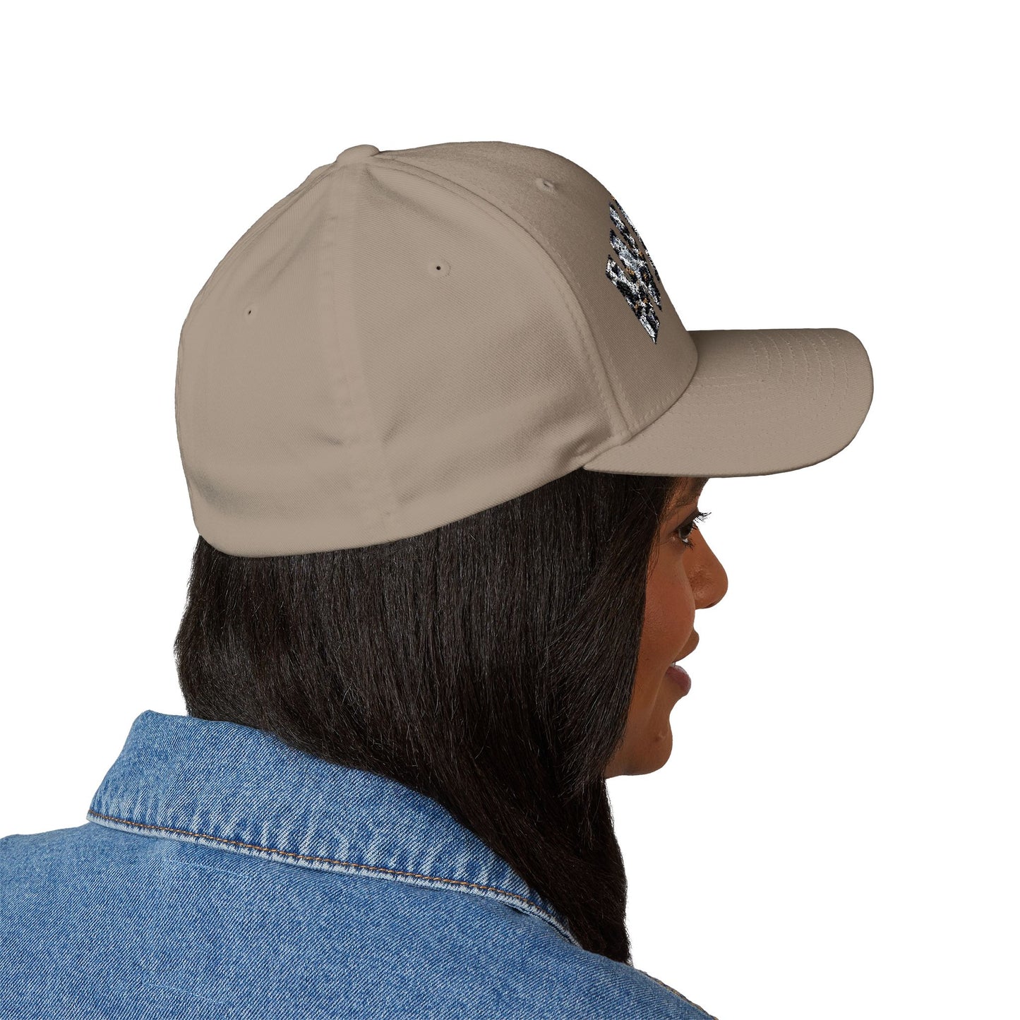 Wifey Embroidered Leopard Print Cap