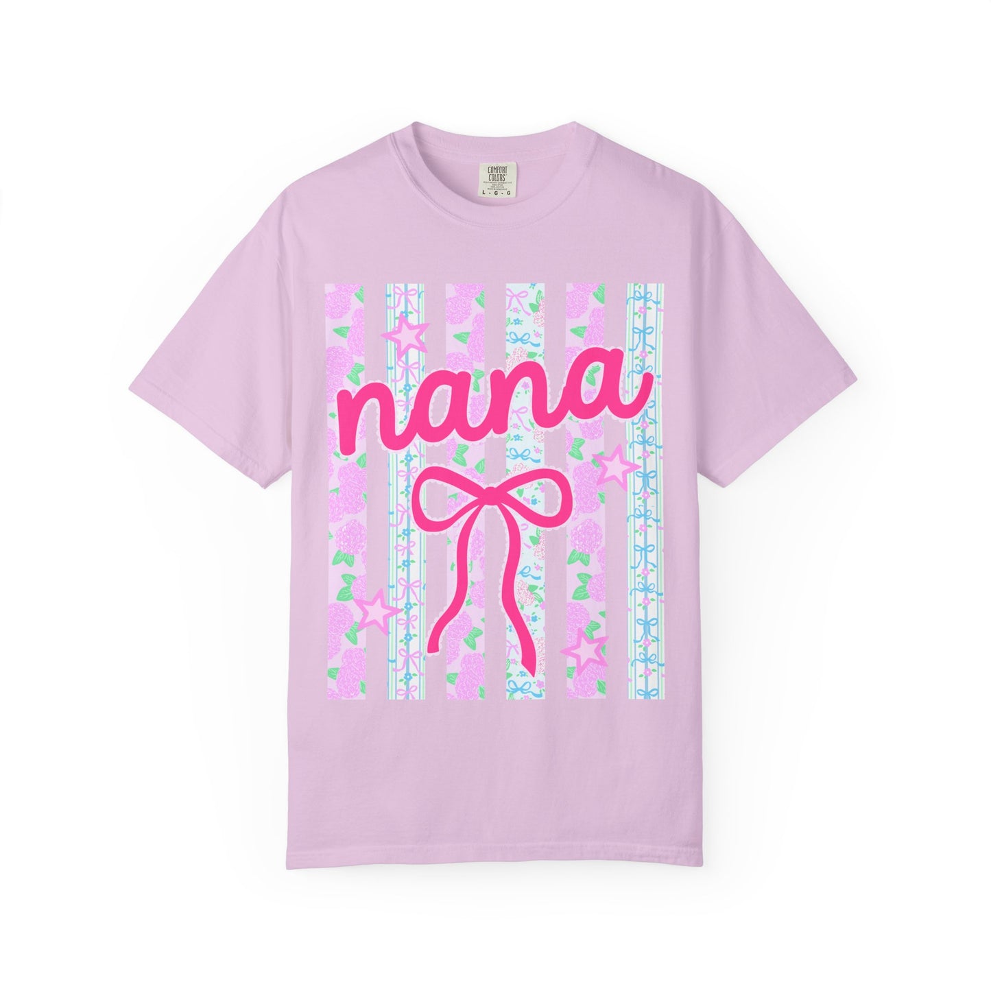 Nana Bow Stripe Tee
