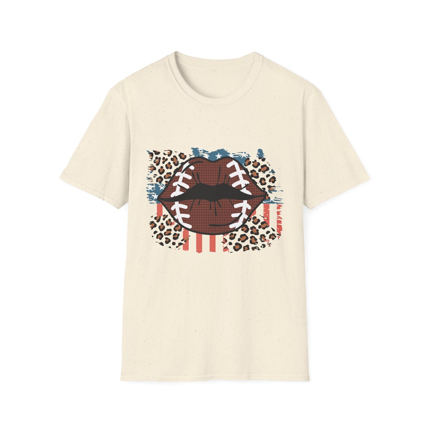 Football Lips Graphic Tee