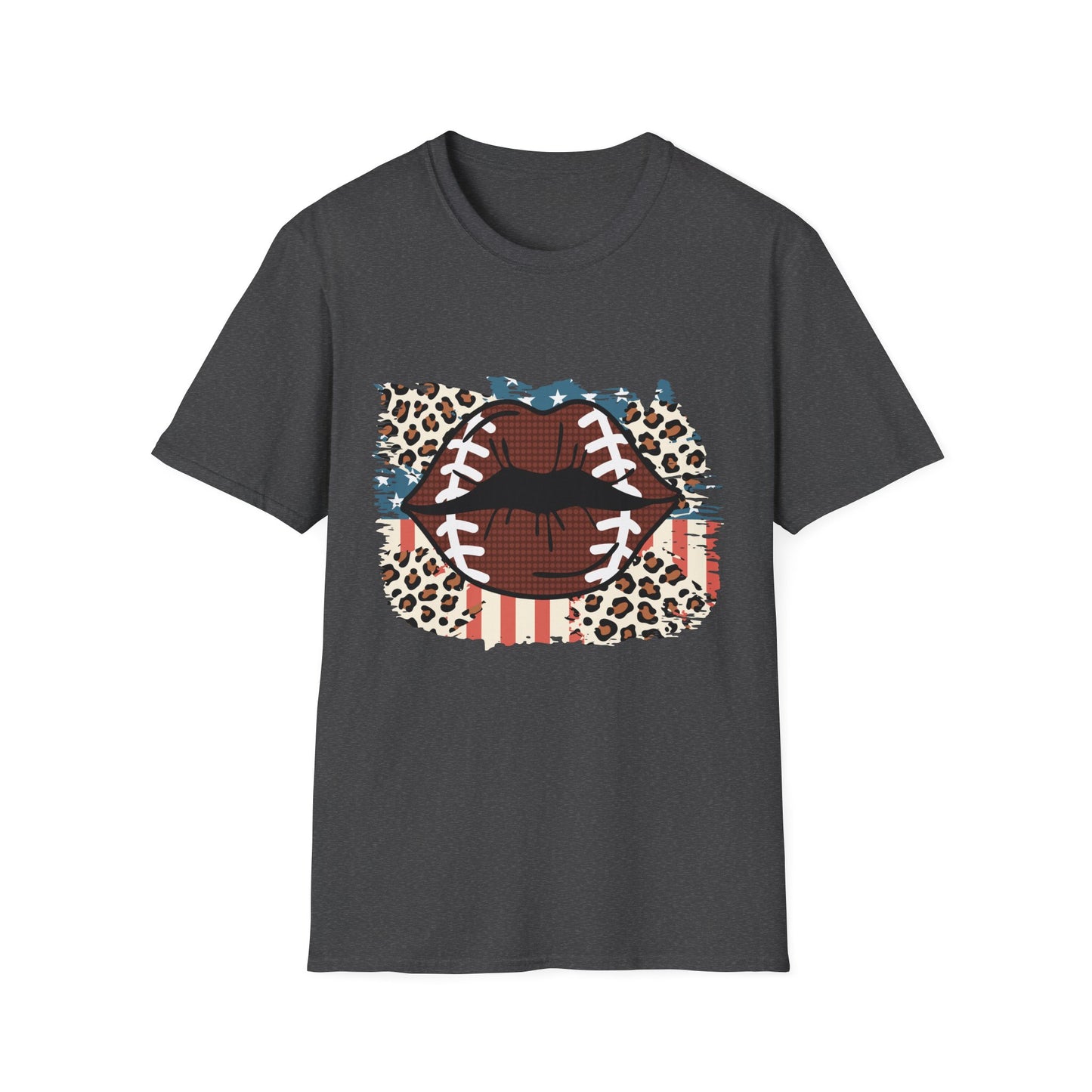 Football Lips Graphic Tee