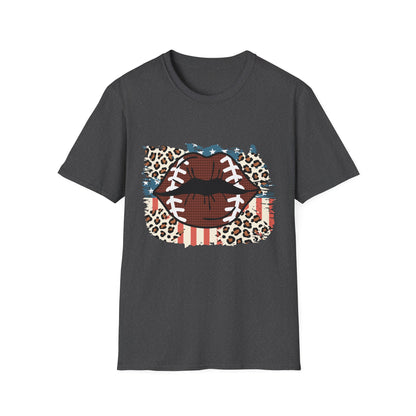 Football Lips Graphic Tee