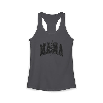 Mama Checker Racerback Tank