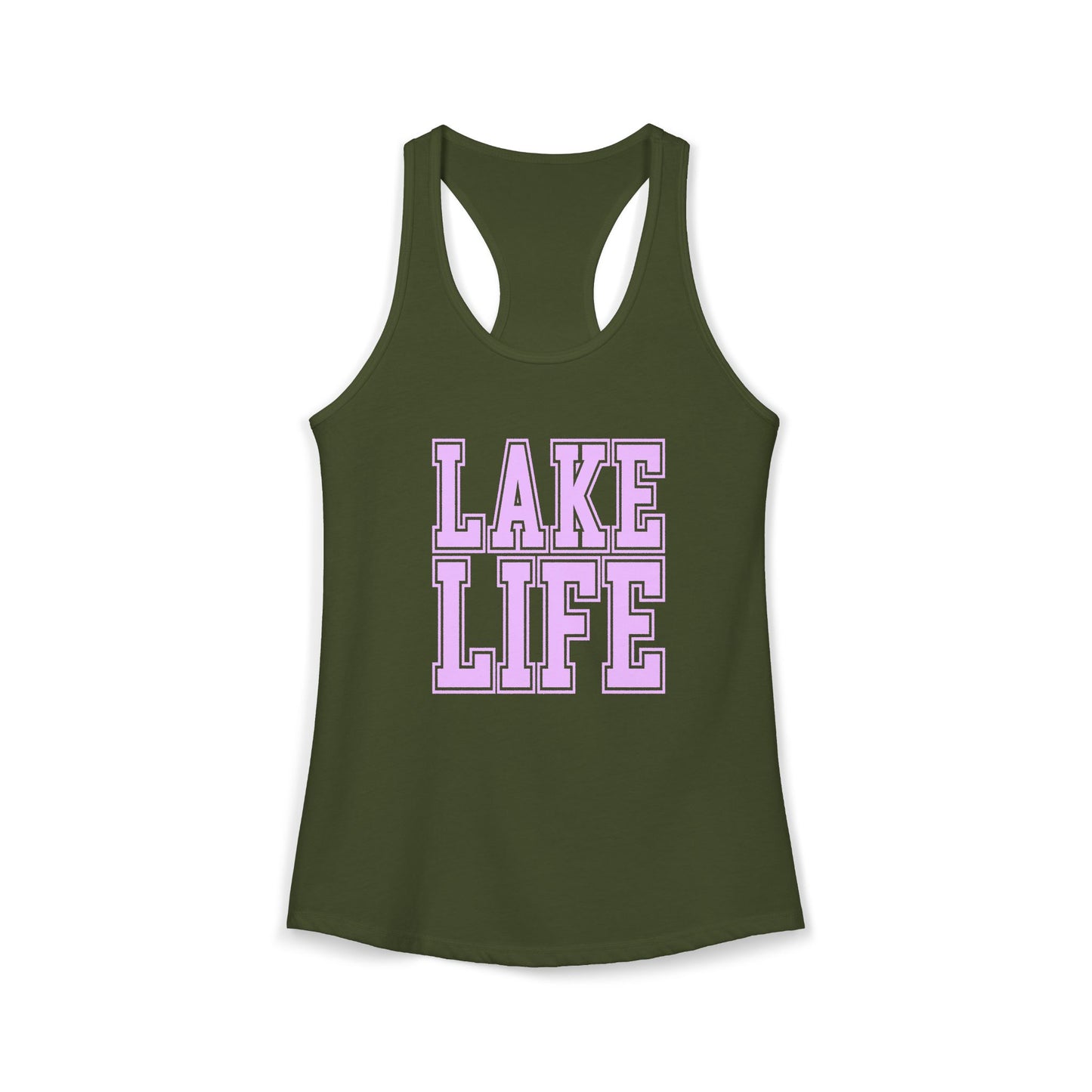 Lake Life Racerback Tank