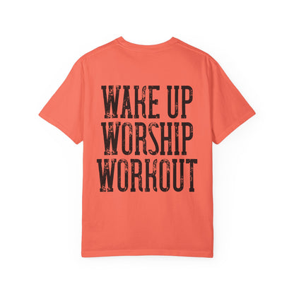 “Wake Up Worship Workout” - Front& Back