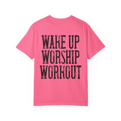 “Wake Up Worship Workout” - Front& Back
