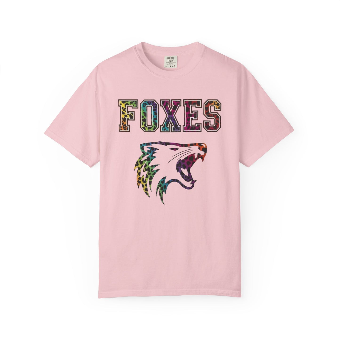Foxes Leopard Mascot Tee