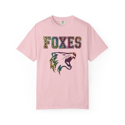 Foxes Leopard Mascot Tee