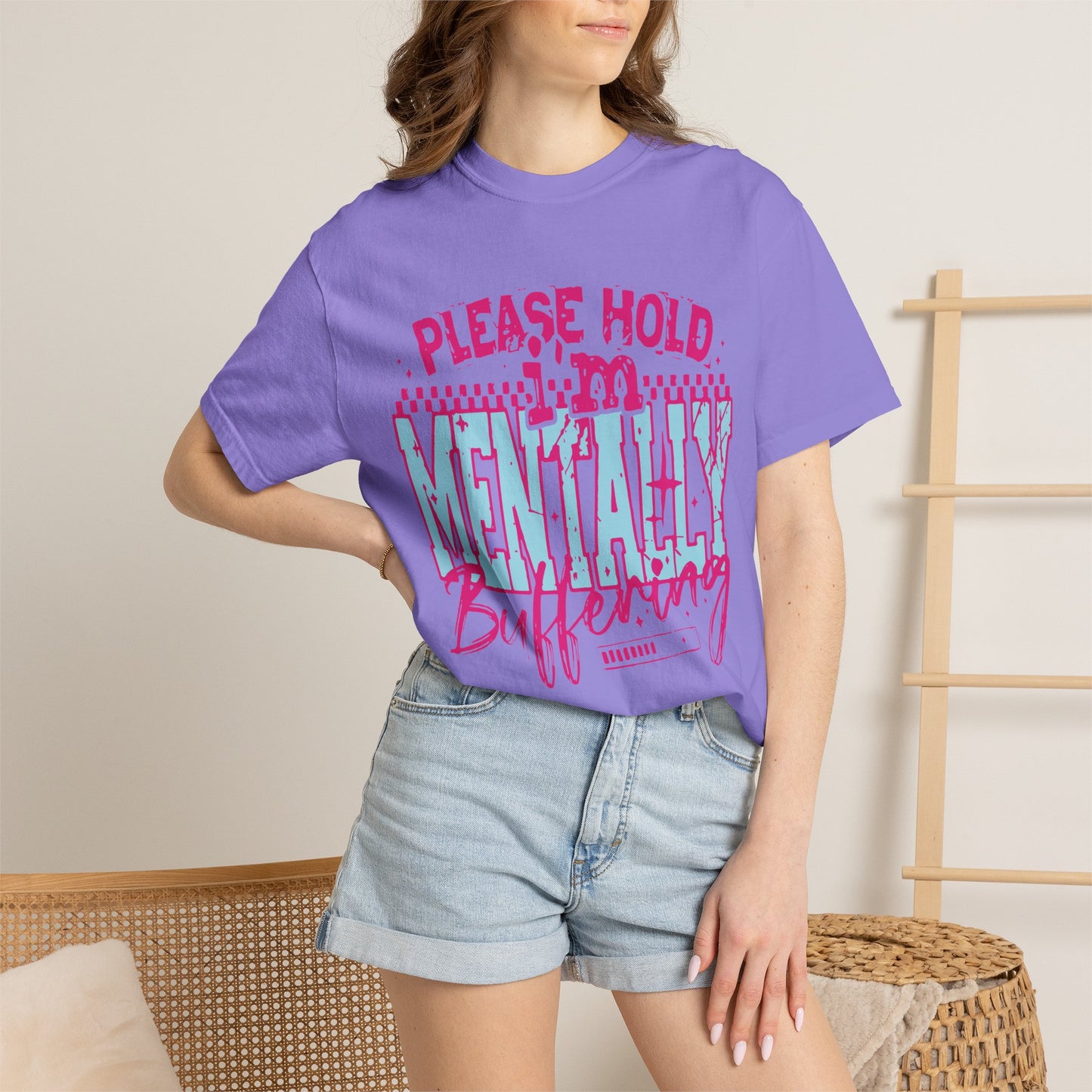 Please Hold I'm Mentally Buffering T-Shirt