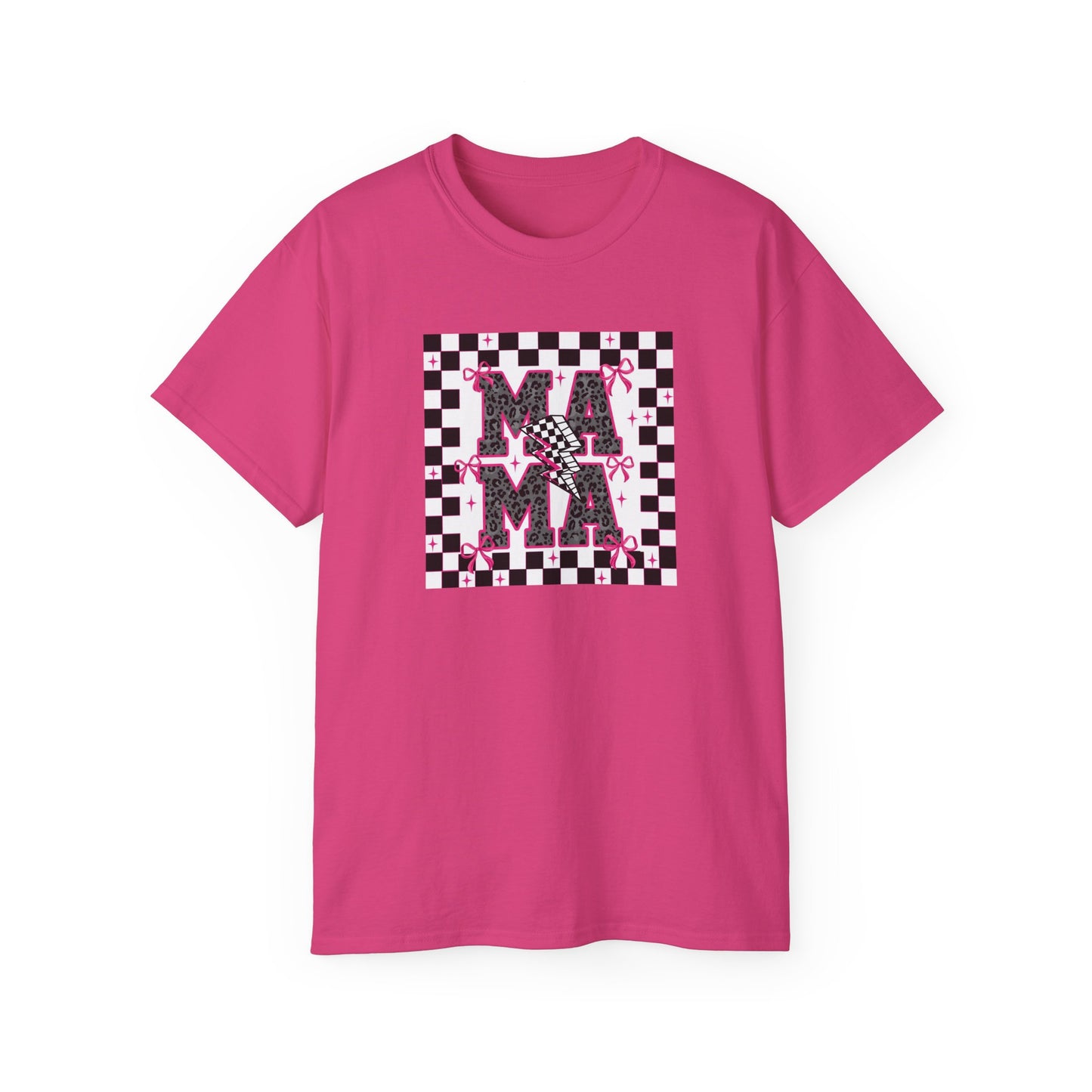 Mama Checkerboard Tee