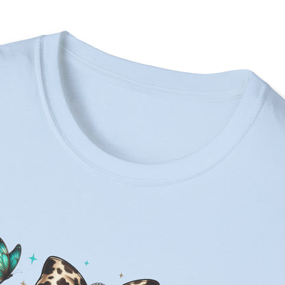 Mama Leopard Bow T‑Shirt