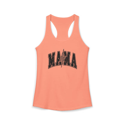 Mama Checker Racerback Tank
