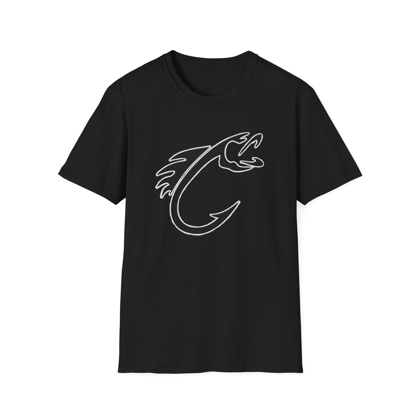 Fishing Hook Fish T-Shirt — Tribal Angler Graphic Tee
