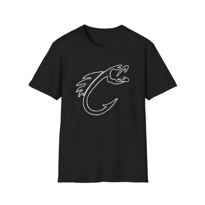 Fishing Hook Fish T-Shirt — Tribal Angler Graphic Tee
