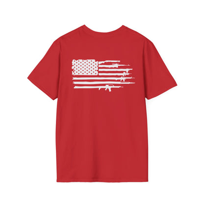 American Flag Rifle T-Shirt