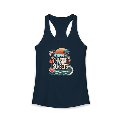 Sunsets Racerback Tank