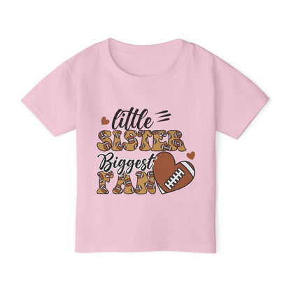 "Little Sister Biggest Fan" Football