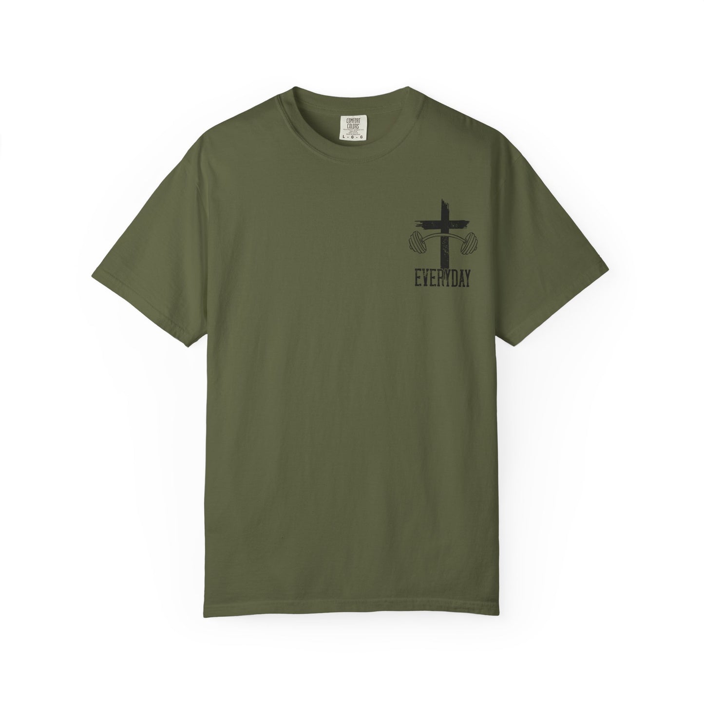 "Wake Up Worship Workout" Men's Tee - Front& Back