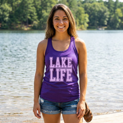 Lake Life Racerback Tank