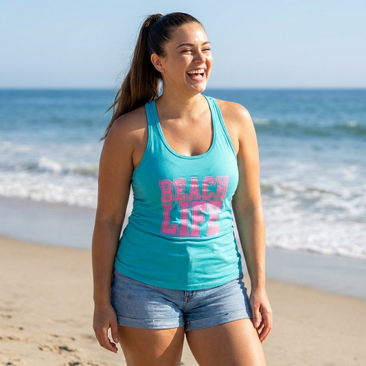 Beach Life Racerback Tank