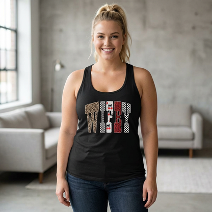 Wifey Racerback Tank
