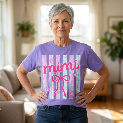 Mimi Pink Bow Tee