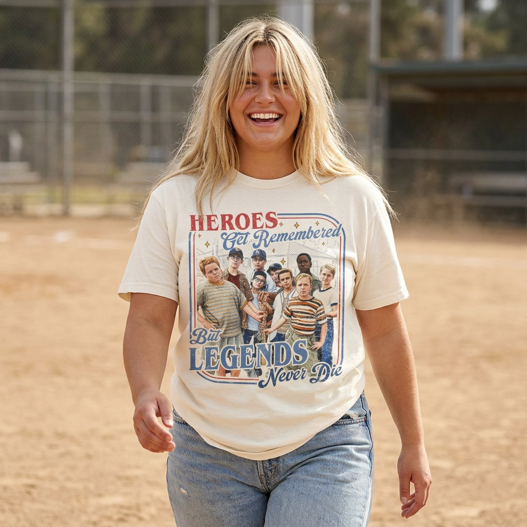 Heroes Get Remembered But Legends Never Die - Vintage